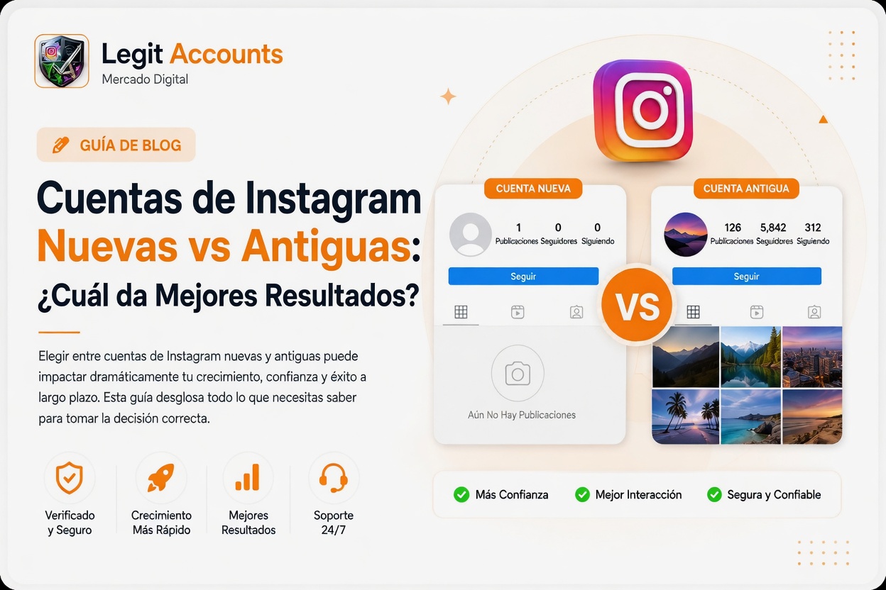 Cuentas de Instagram Nuevas o Antiguas: ¿Qué Ofrece Mejores Resultados?